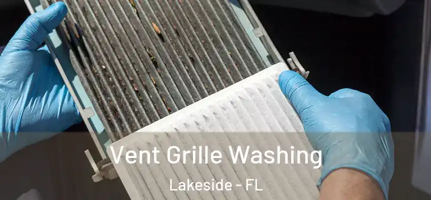 Vent Grille Washing Lakeside - FL
